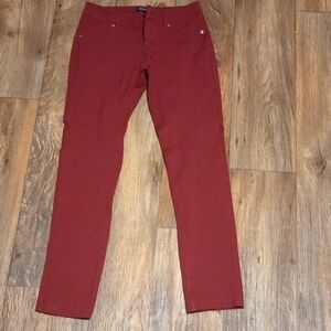 Shinestar Burgundy Apparel Jeggings Size Small